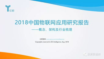 2018中國物聯網應用服務研究報告 連接萬物，智啟未來